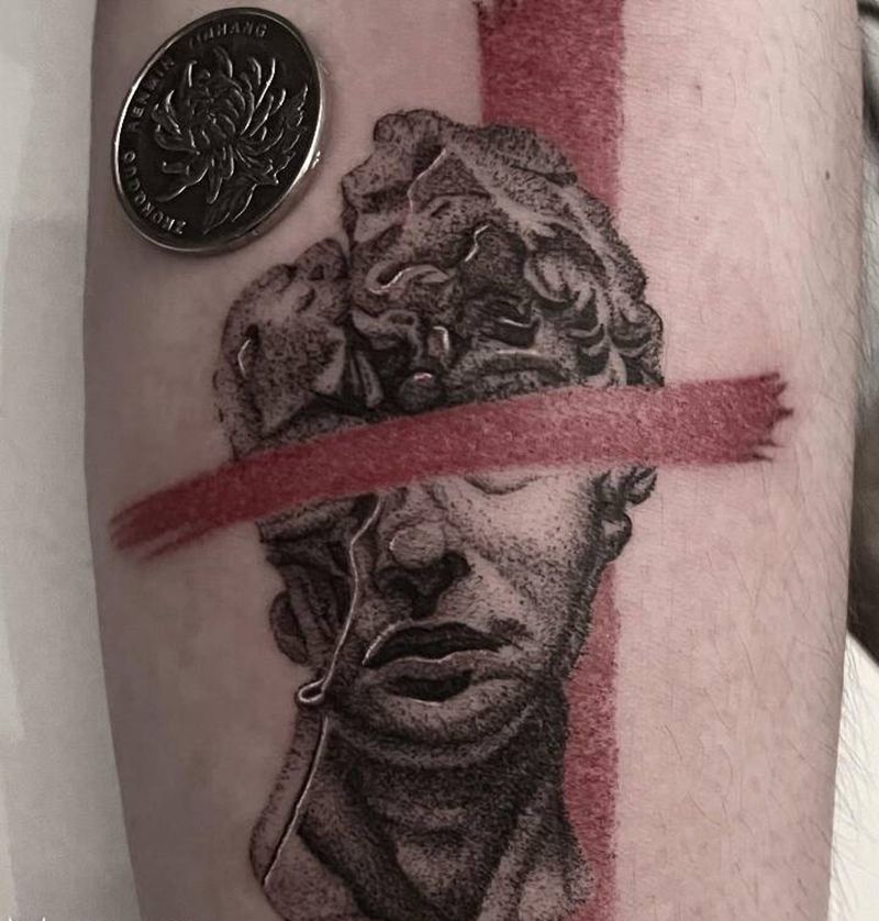 石膏微雕纹身图片_手部点刺纹身图案