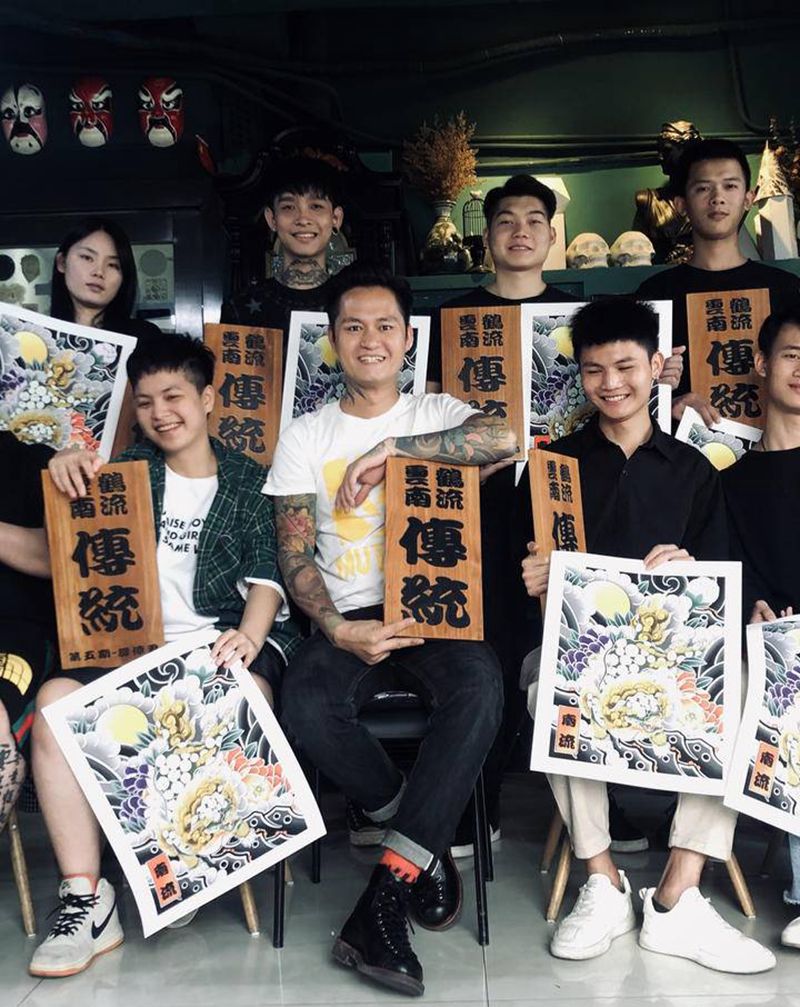 传统纹身师进修班第五期纹身图片_老传统新传统纹身图案