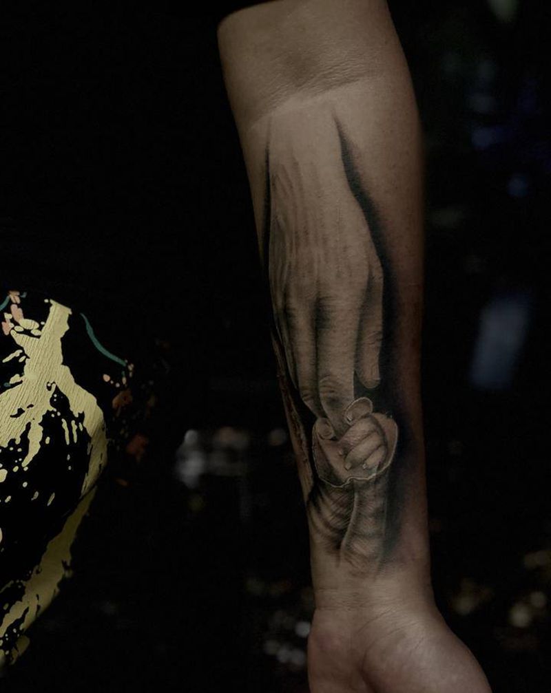 写实纹身图片_手臂欧美写实手纹身图案