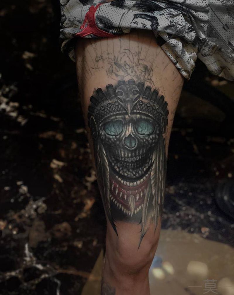 遮盖纹身图片_欧美写实纹身图案