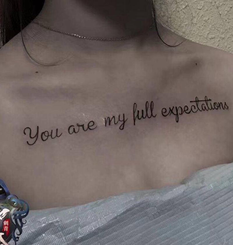 英文纹身图片_花体字纹身图案