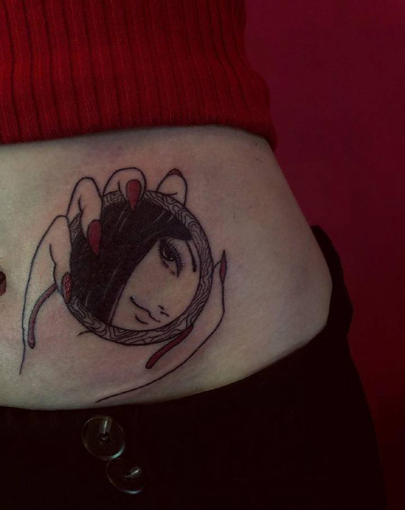 富川纹身图片_Old School纹身图案