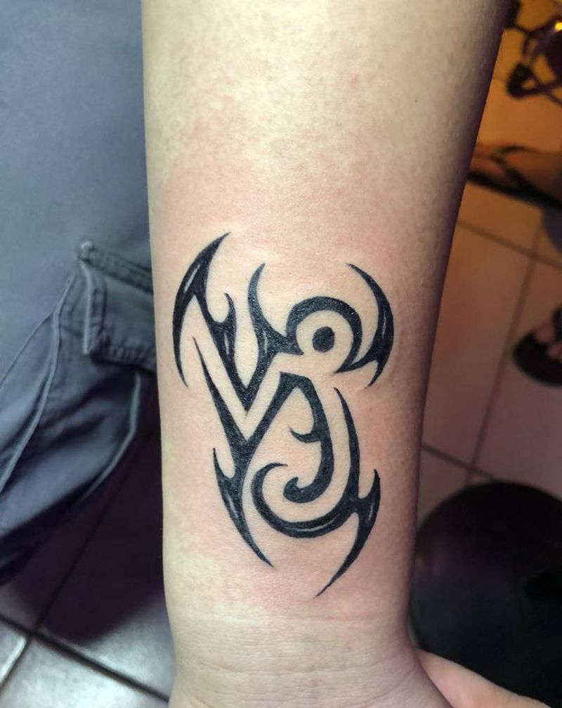 小图腾纹身图片_手部纹身图案