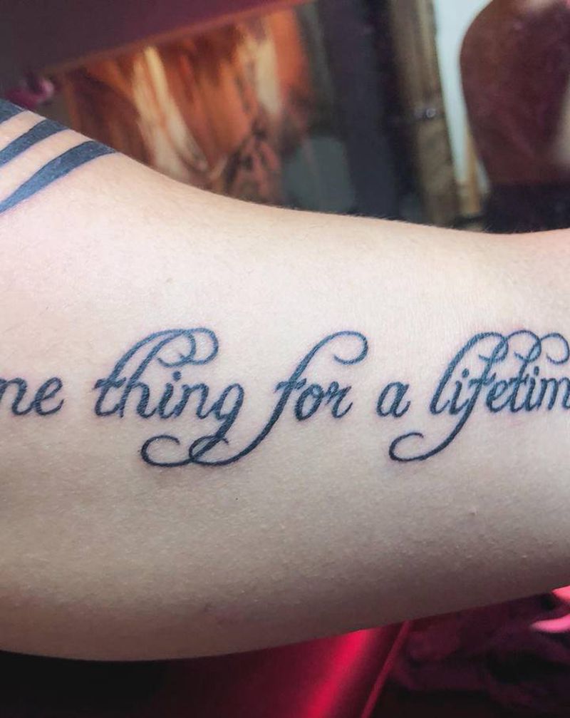 小英文纹身图片_手臂纹身图案