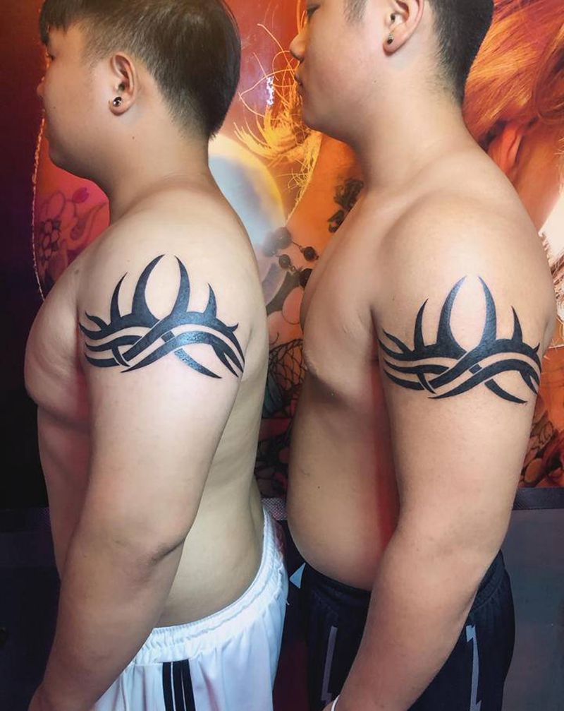 图腾纹身图片_手臂纹身图案