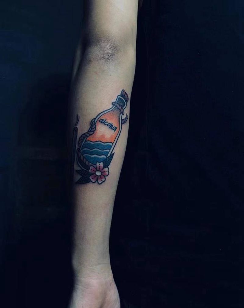 school纹身图片_手部New School纹身图案