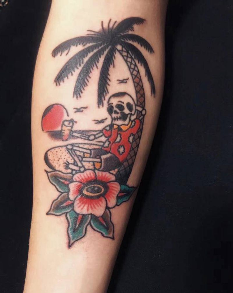 OId School纹身图片_Old School纹身图案