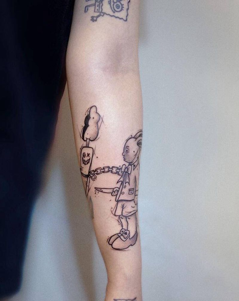 小图纹身图片_手部手臂纹身图案