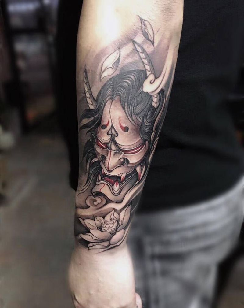 般若纹身图片_手臂纹身图案