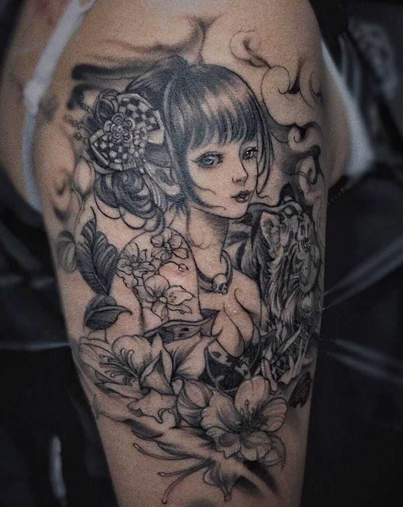 今日纹身图片_手臂纹身图案