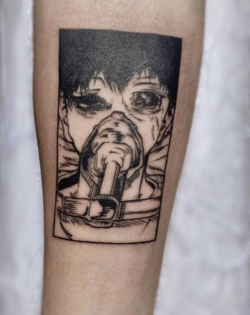 动漫人物纹身图片_手臂纹身图案