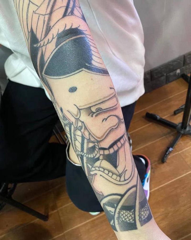 般若纹身图片_手臂纹身图案