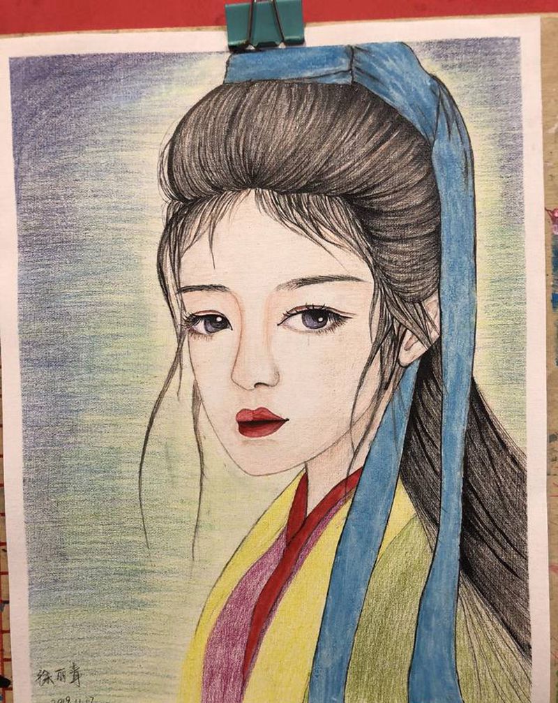 女子纹身图片_画纹身图案