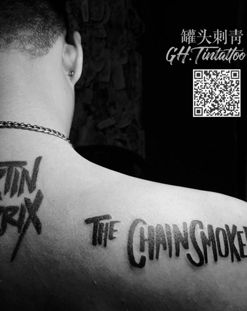 客人自带纹身图片_背部纹身图案