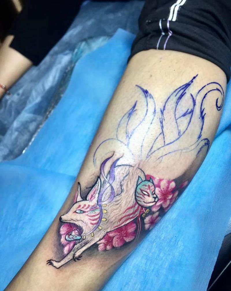 l纹身图片_脚部纹身图案