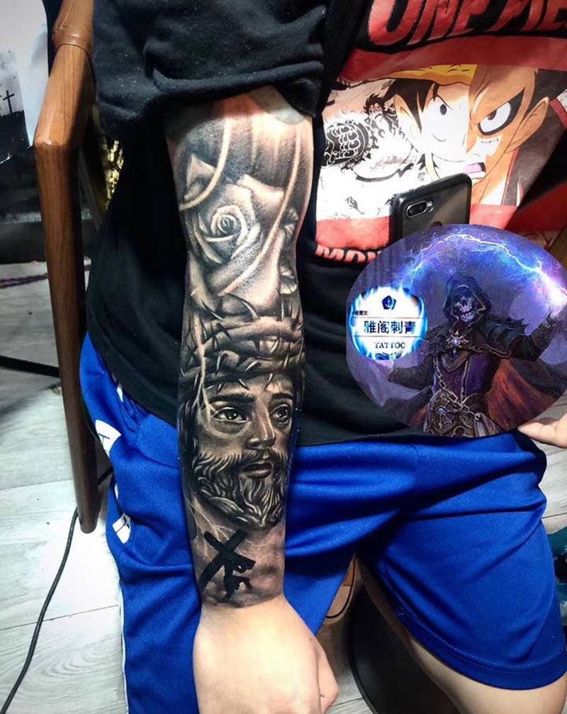 冫纹身图片_手部纹身图案