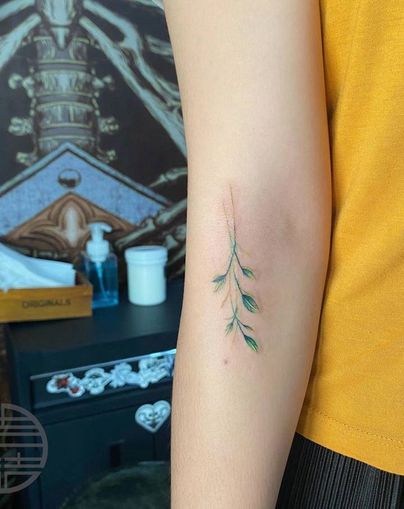 小清新纹身图片_手臂纹身图案