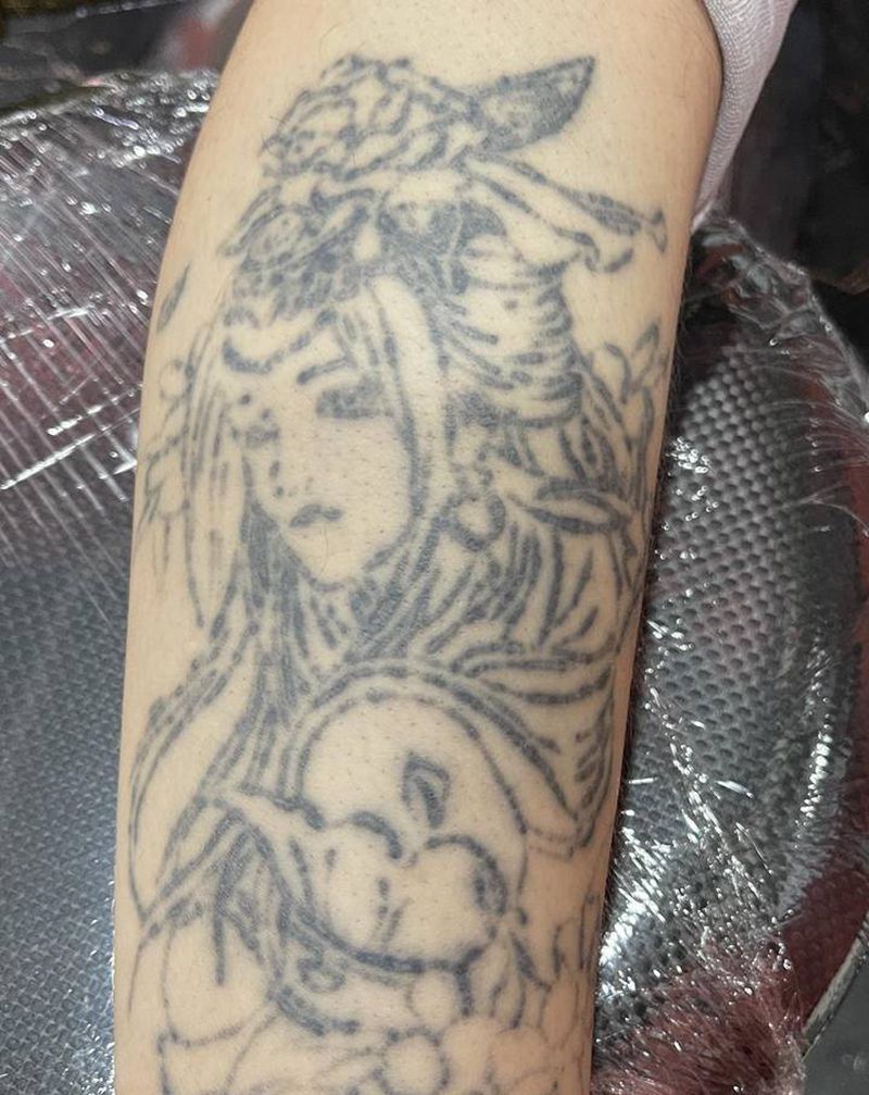 修改失败纹身纹身图片_腿部纹身图案