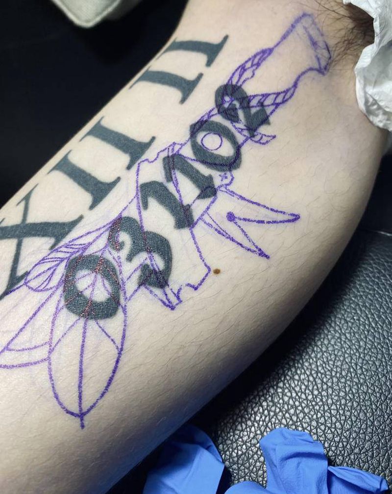 一个遮盖纹身图片_手臂New School纹身图案