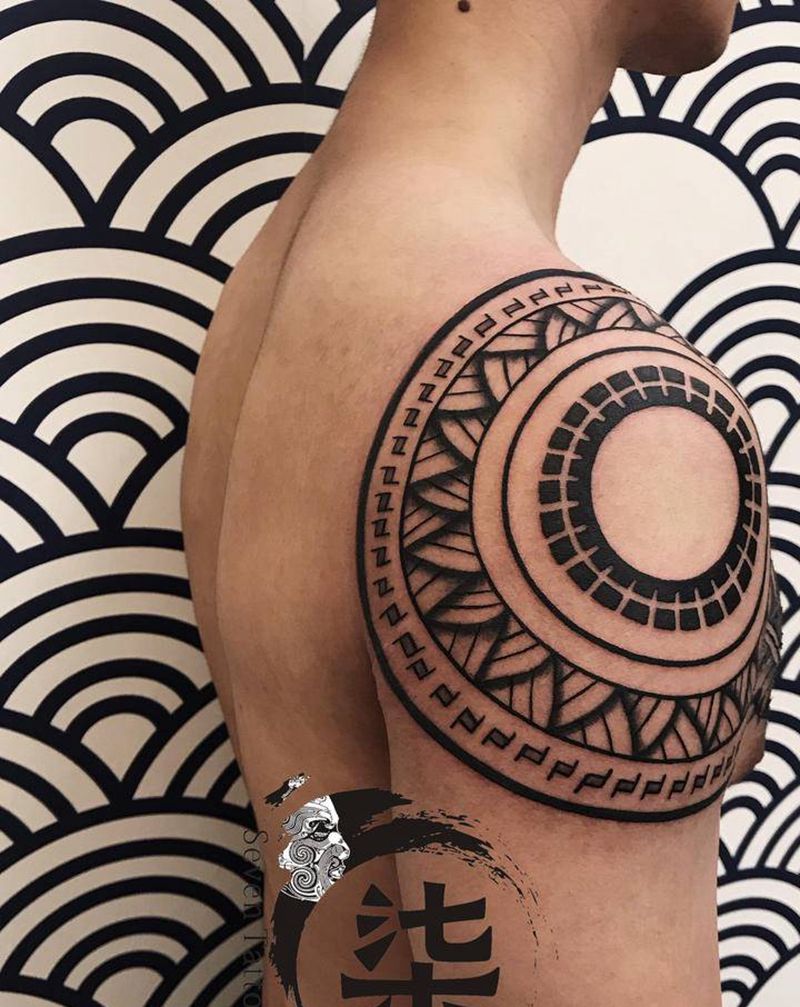 图腾纹身图片_手臂纹身图案