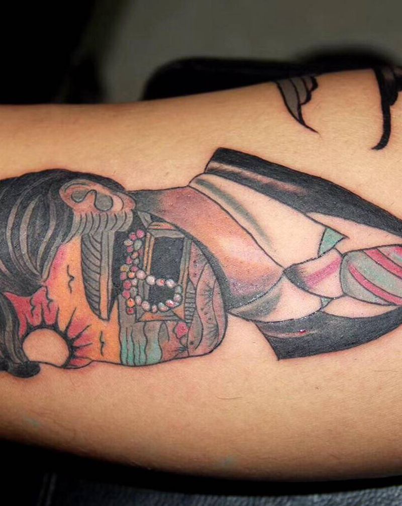 Man纹身图片_Old School纹身图案