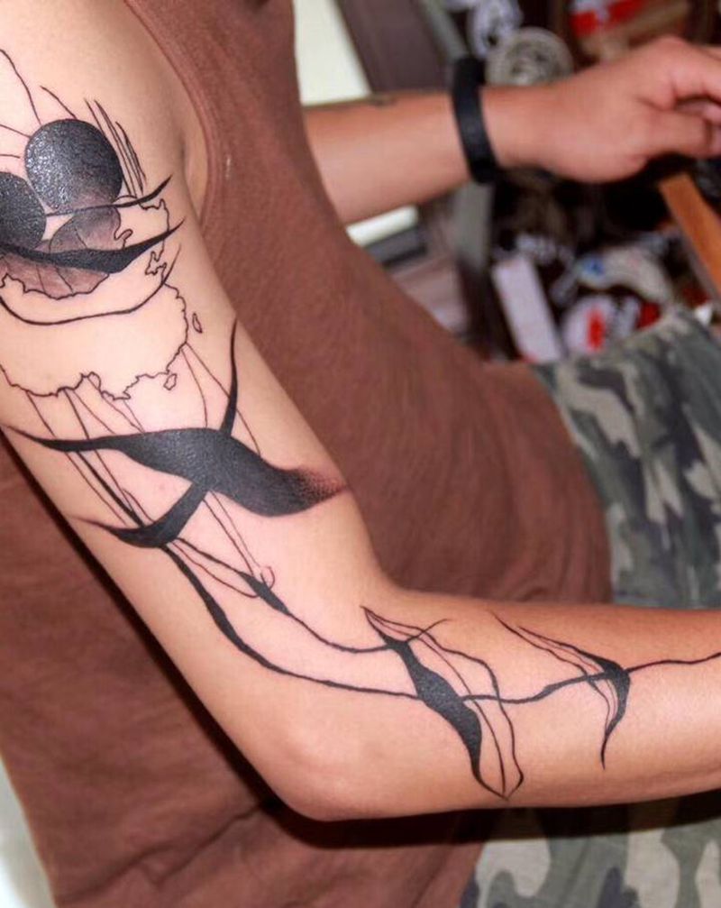 哪个是你的出口纹身图片_图腾纹身图案