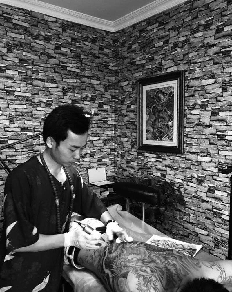 纹身使我快乐纹身图片_新传统纹身图案