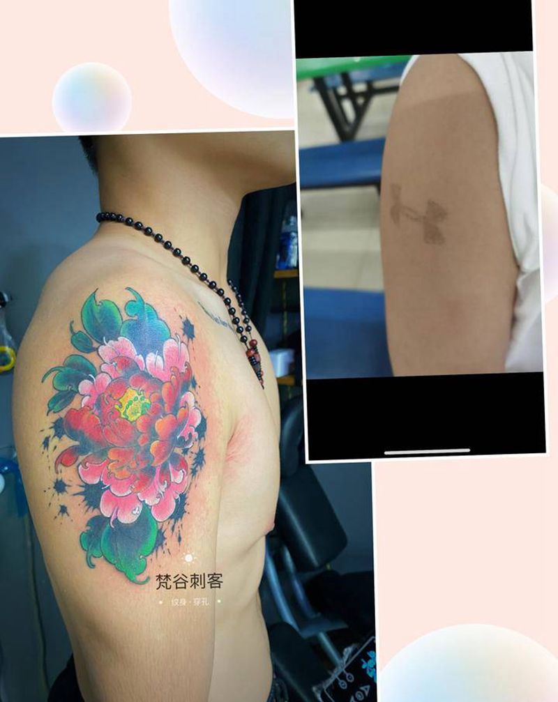 遮盖纹身图片_手臂新传统纹身图案