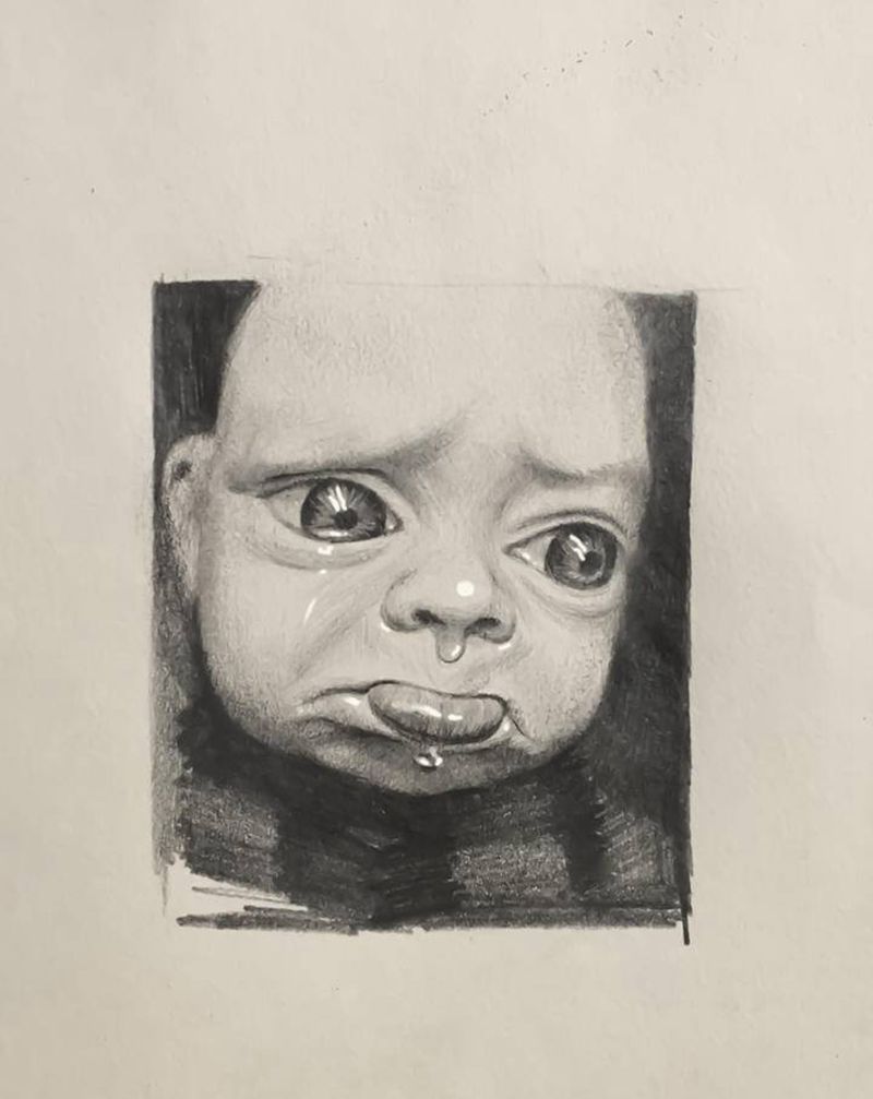 手搞纹身图片_欧美写实纹身图案