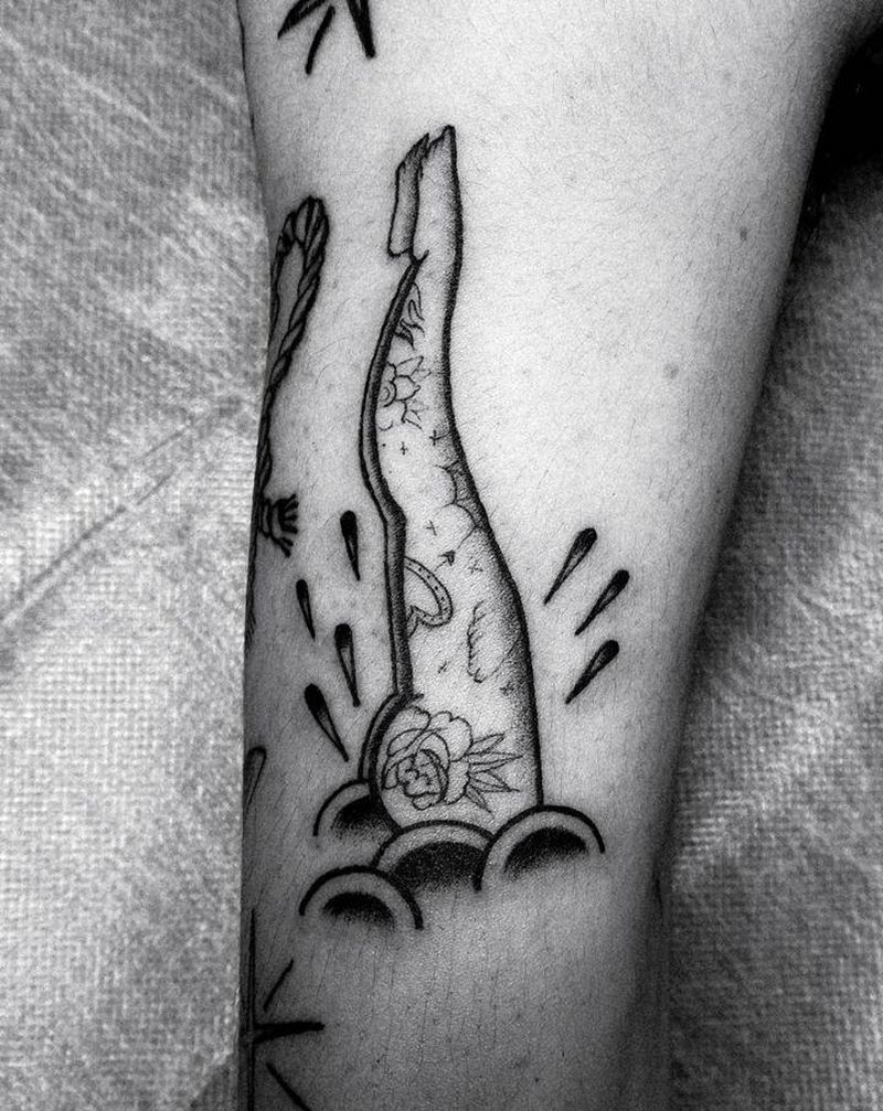 Old school纹身图片_手臂Old School纹身图案