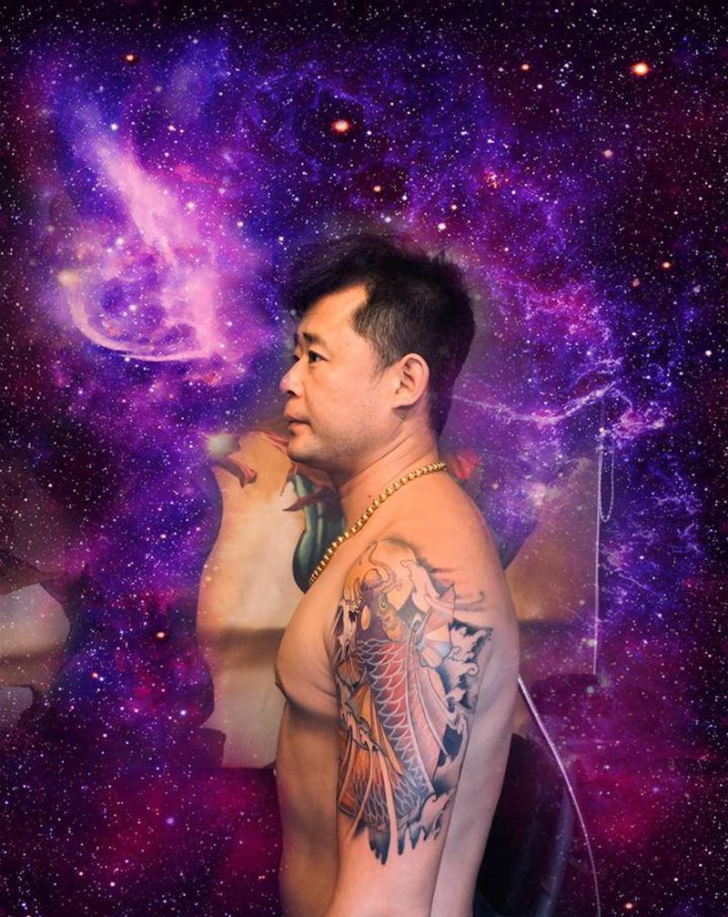 遮盖纹身图片_新传统纹身图案