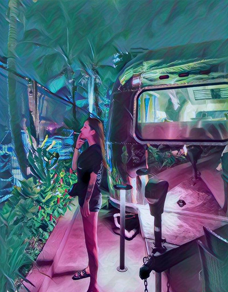 招财猫纹身图片_Old School纹身图案