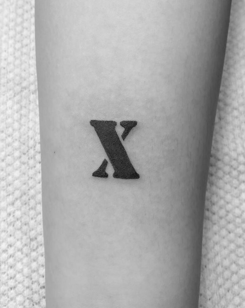 字纹身图片_手臂纹身图案