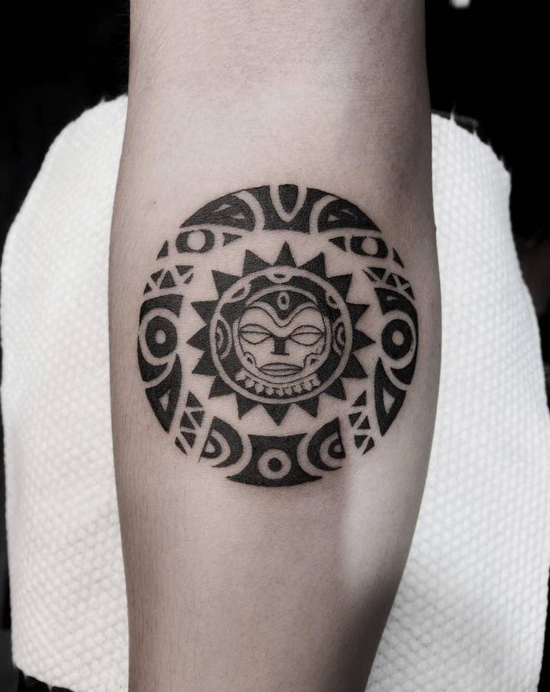 图腾纹身图片_手臂图腾纹身图案