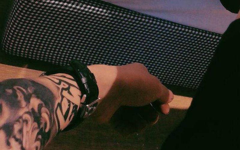 买家秀纹身图片_手部欧美写实纹身图案