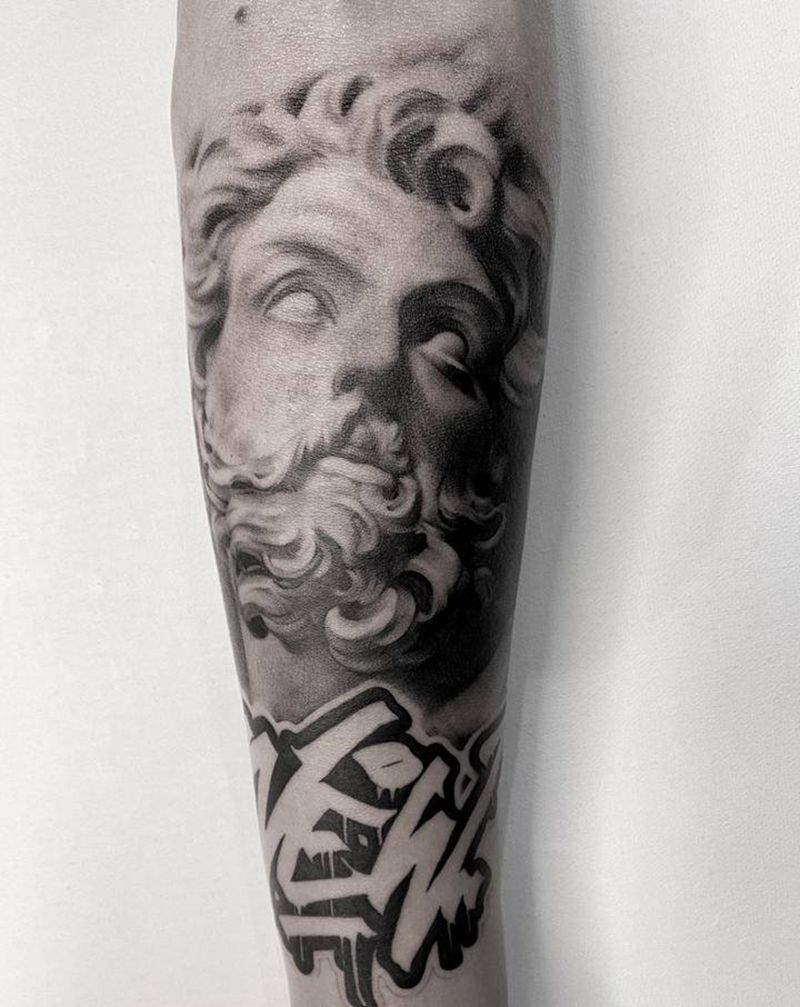 New纹身图片_手部欧美写实纹身图案