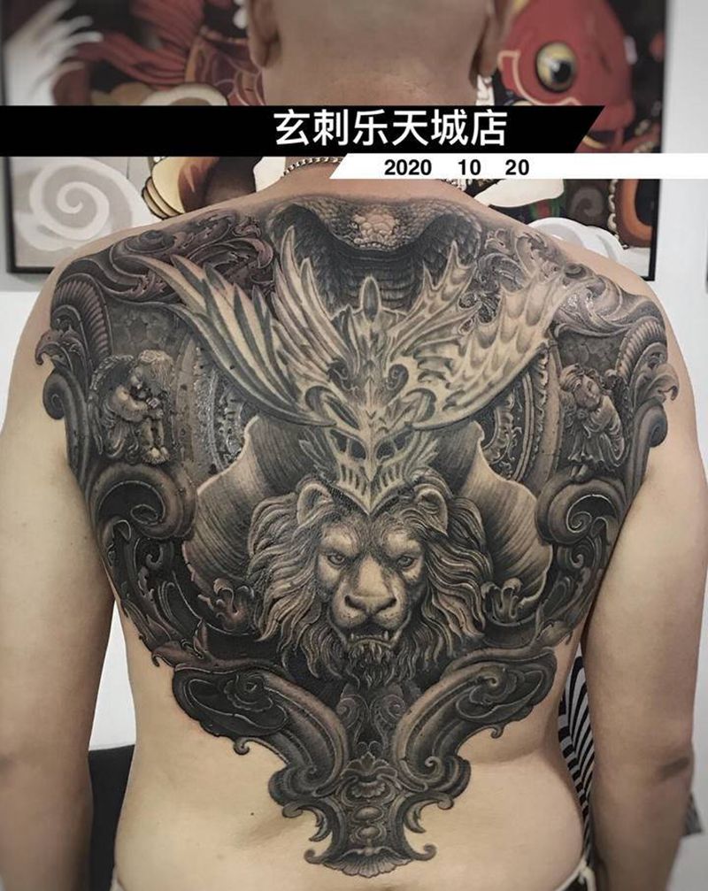 1纹身图片_欧美写实纹身图案