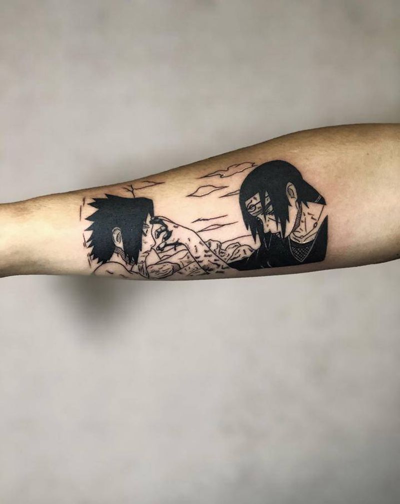 火影纹身图片_手臂纹身图案