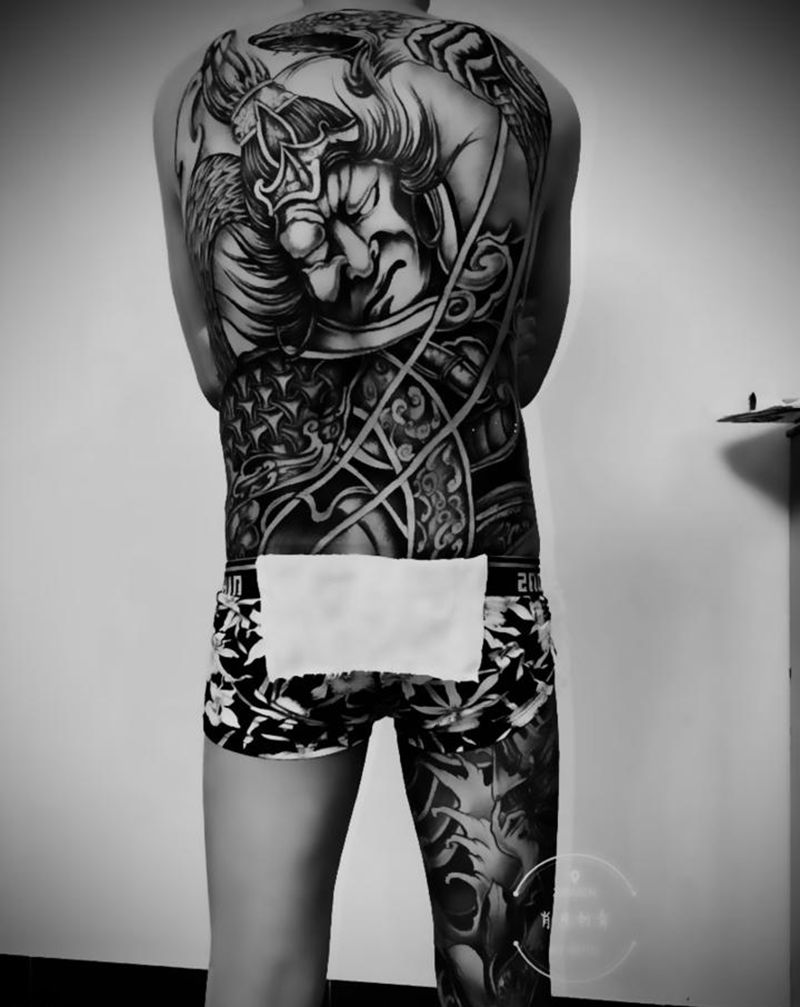 大图纹身图片_新传统纹身图案