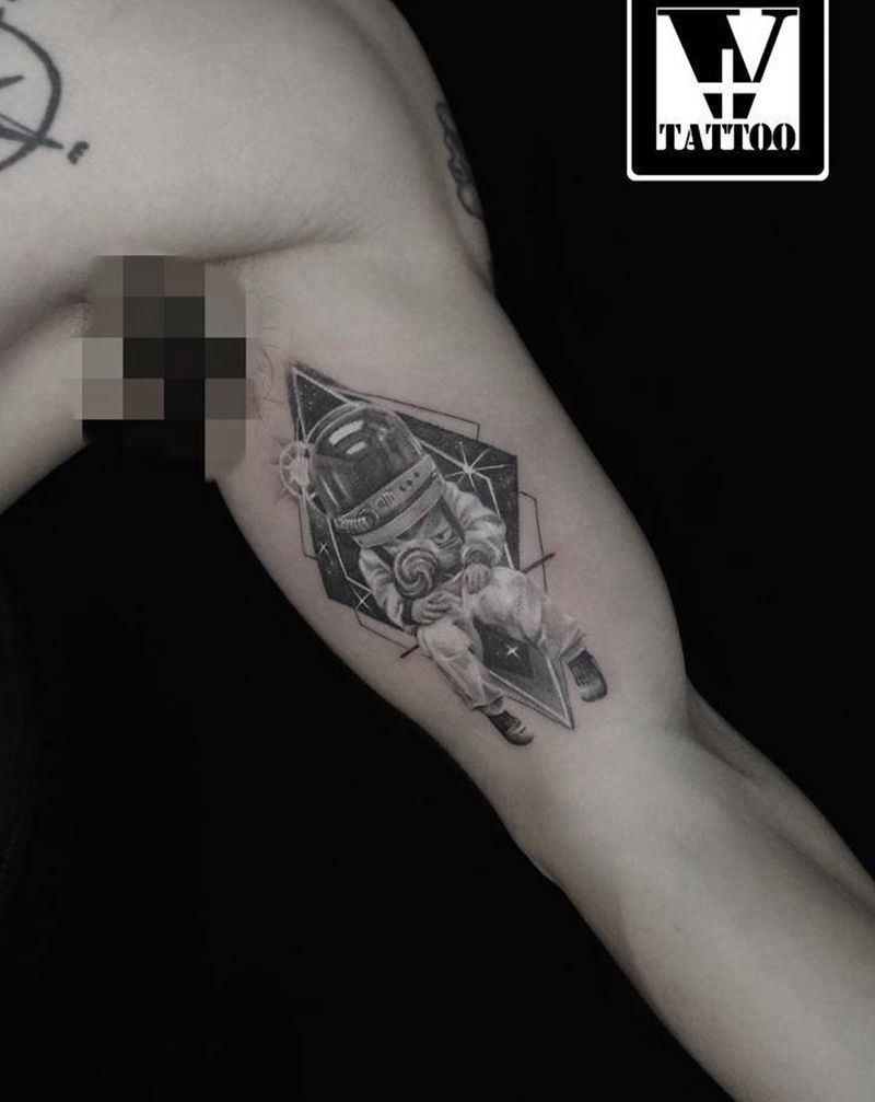 son纹身图片_手臂欧美写实纹身图案