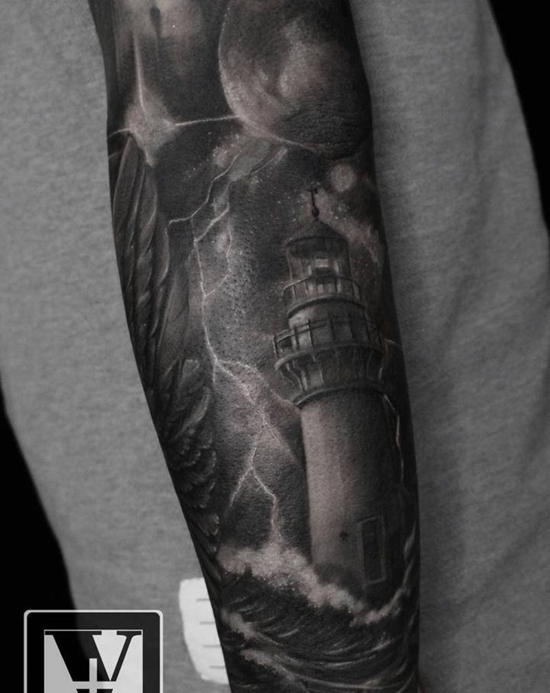 旧图修改纹身图片_手臂欧美写实纹身图案