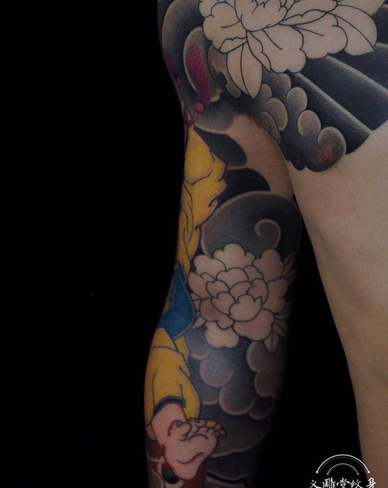 雾面纹身图片_老传统重庆纹身图案