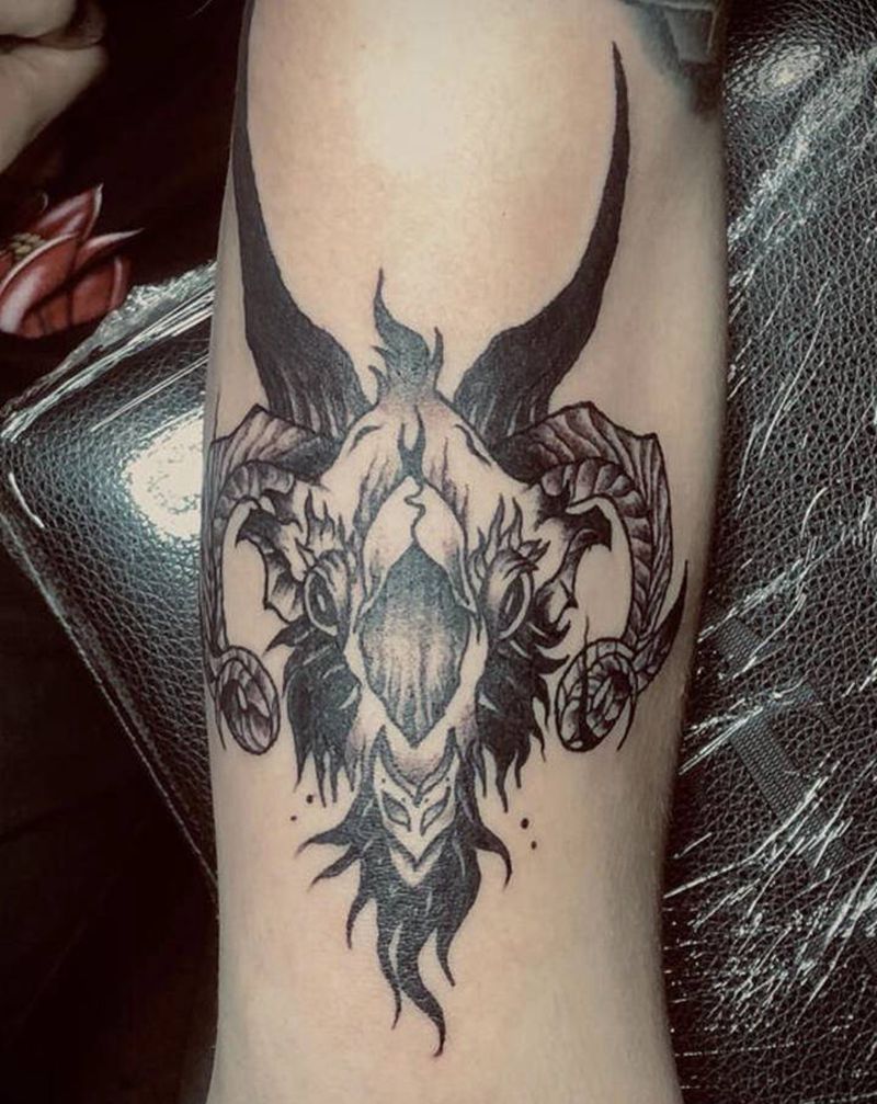 生肖纹身图片_手臂纹身图案