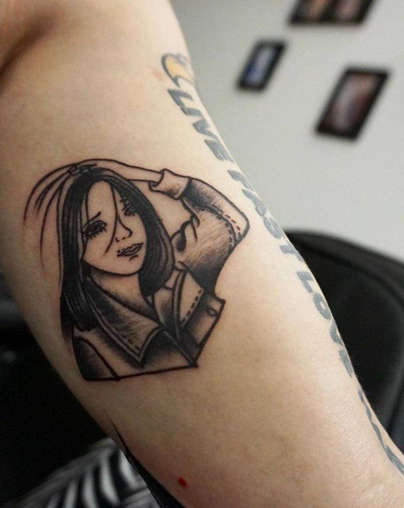 old school 花臂纹身图片_手臂Old School花臂纹身图案