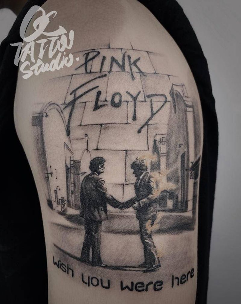 PF纹身图片_手臂欧美写实纹身图案