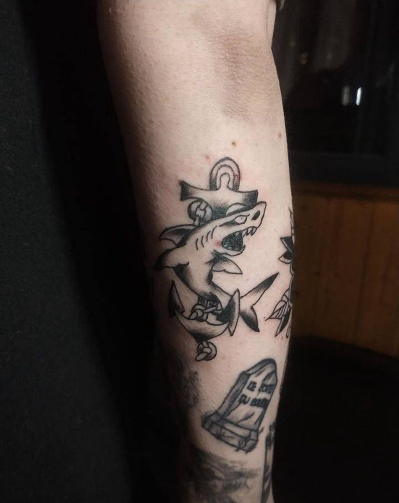 old school纹身图片_手臂纹身图案