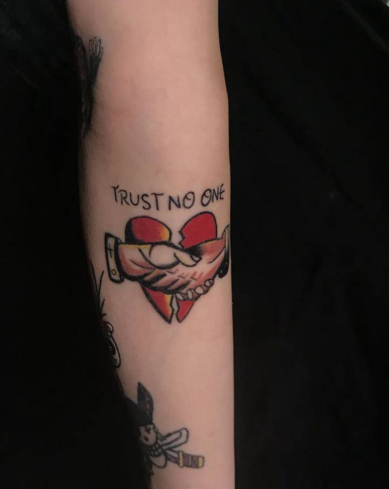 old school纹身图片_手臂Old School纹身图案