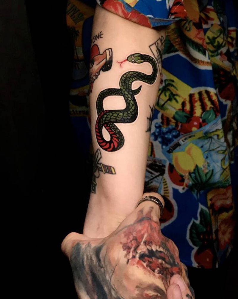 new school纹身图片_手臂手部New School纹身图案