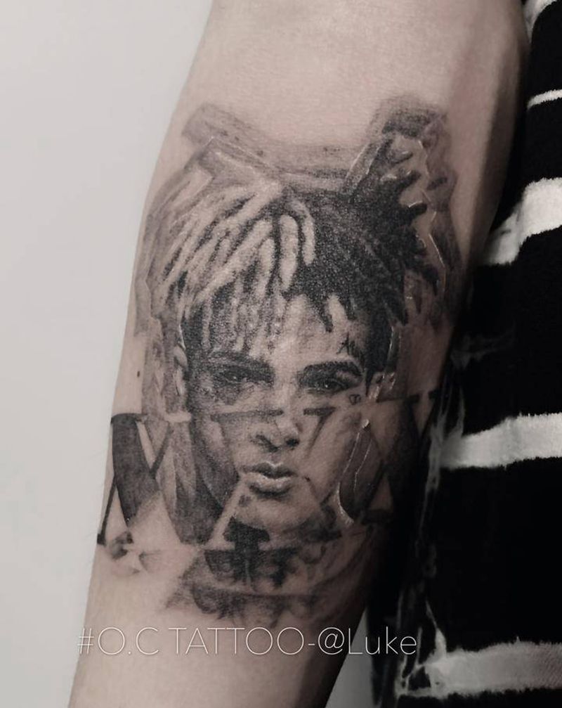 XXX纹身图片_手臂欧美写实纹身图案