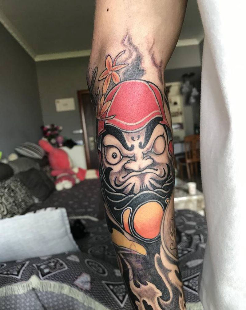 包小臂纹身图片_新传统纹身图案